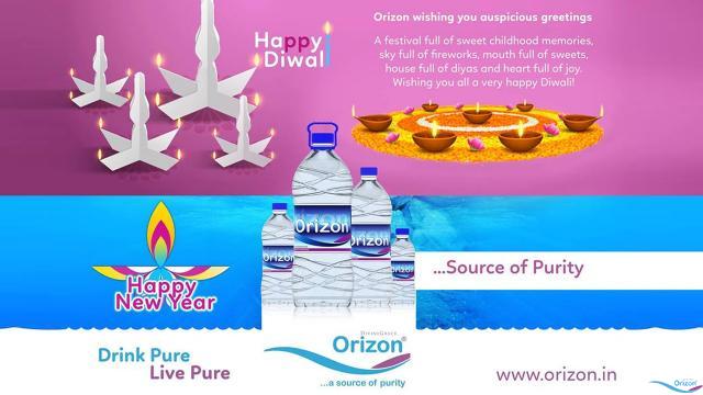 Orizon wishing happy diwali